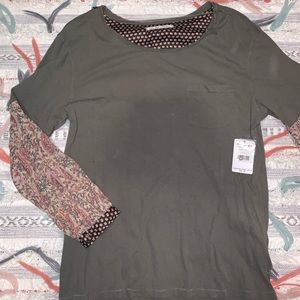 Free people LS top NWT